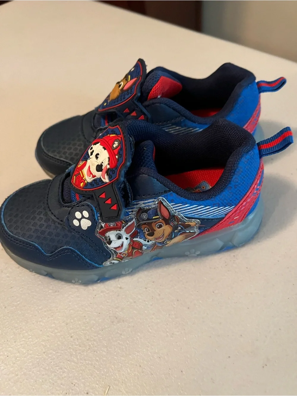 Paw Patrol Navy, Red & Blue Light-Up Kids Sneakers